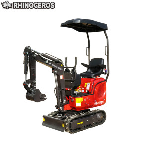 XN660 mikro mini kotrógép szűk megközelítési területen végzett munkához